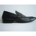 Black PU Leather Mens Office Shoes